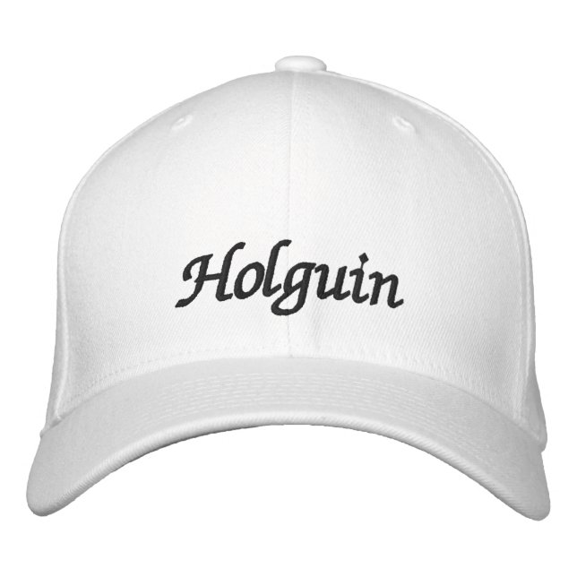 Casquette Brodée Holguin (Devant)