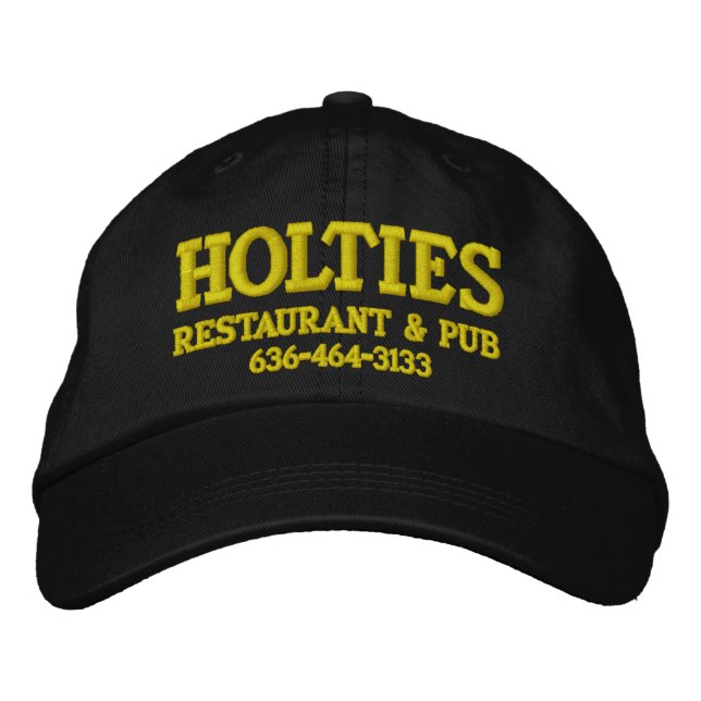 CASQUETTE BRODÉE HOLICITES (Devant)