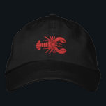 Casquette Brodée Homard<br><div class="desc">Casquette de silhouette de homard. Transformez vos idées en réalité ! Concevez avec votre propre oeuvre d'art ou faites en sorte que notre équipe de graphistes crée des oeuvres d'art originales qui répondent à vos besoins. Soyez créatif et prenez une de nos conceptions et personnaliser en changeant ou en ajoutant...</div>