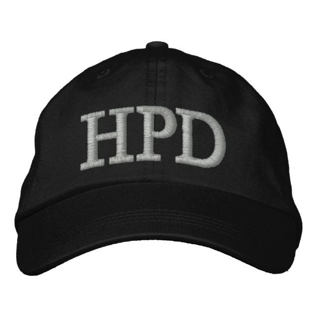 CASQUETTE BRODÉE HPD (Devant)