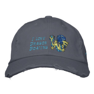 Casquette Brodée I Love Dragon Boating