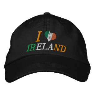 Casquette Brodée I Love Ireland