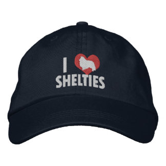 Casquette Brodée I Love Shelts Dark