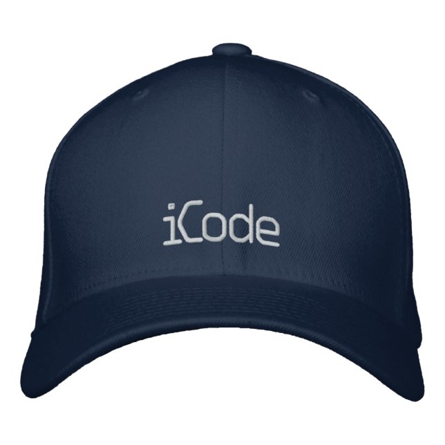 Casquette Brodée iCode (Devant)