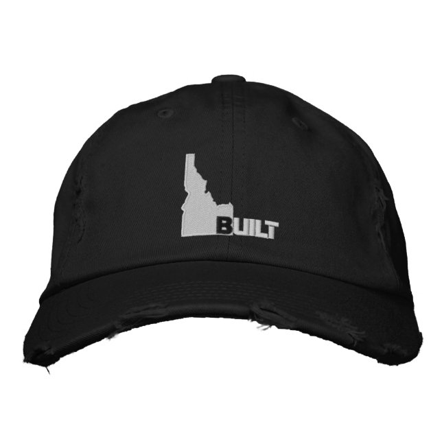 Casquette Brodée Idaho Construit Classic Center Brodé Baseball Ca (Devant)