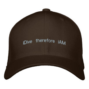 Casquette Brodée iDive donc iAM