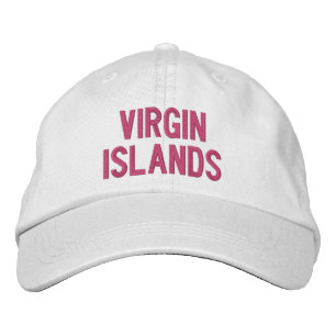 CASQUETTE BRODÉE ÎLES VIRGIN
