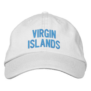 CASQUETTE BRODÉE ÎLES VIRGIN