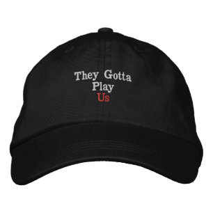 Casquette Brodée Ils Doivent Nous Jouer