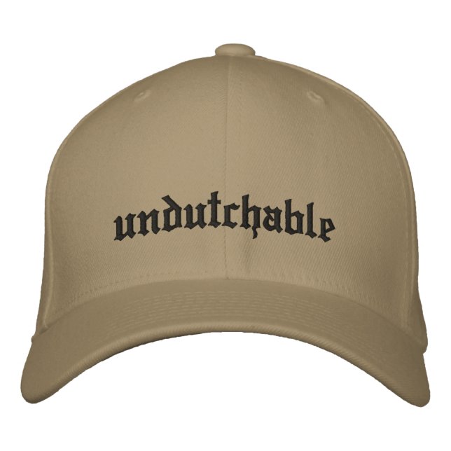 Casquette Brodée impraticable (Devant)