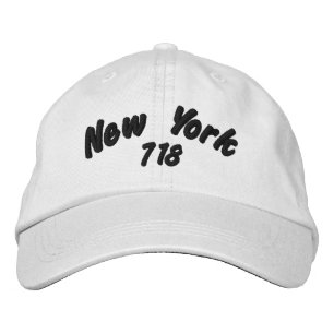 Casquette Brodée Indicatif régional New York 718.