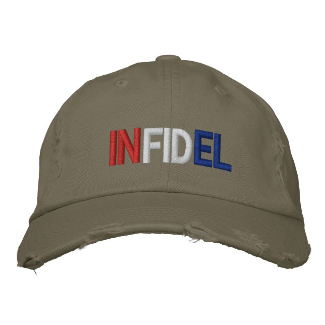Casquette Brodée Infidel (Devant)