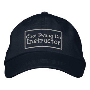 Casquette Brodée Instructeur de Choi Kwang Do