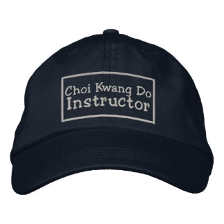 Casquette Brodée Instructeur de Choi Kwang Do