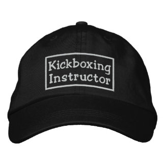 Casquette Brodée Instructeur de kickboxing