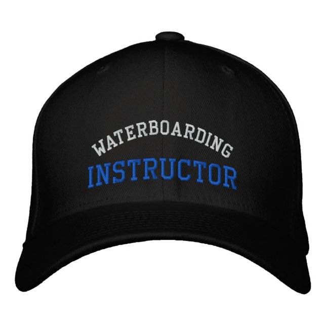 Casquette Brodée Instructeur de Waterboard (Devant)