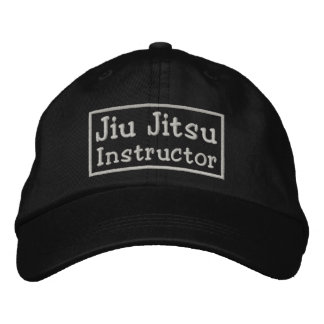 Casquette Brodée Instructeur Jiu Jitsu