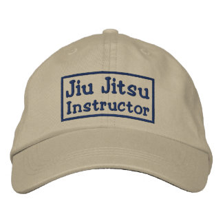 Casquette Brodée Instructeur Jiu Jitsu