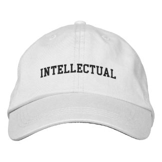 Casquette Brodée Intellectuel