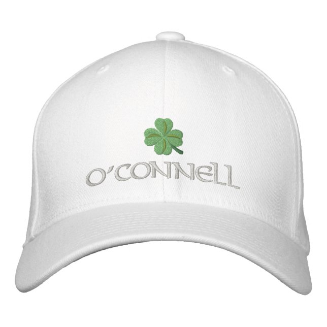 Casquette Brodée Irish shamrock personalized (Devant)