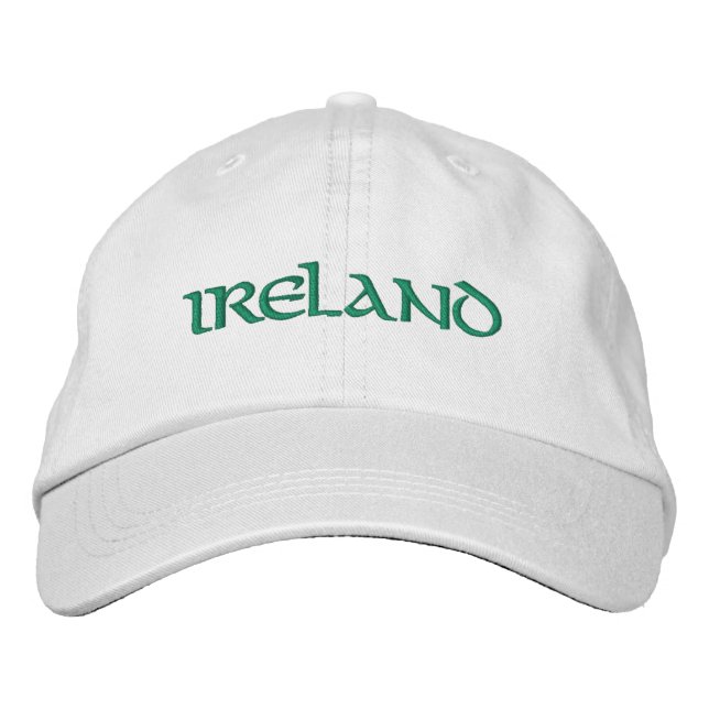 Casquette Brodée Irlande (Devant)