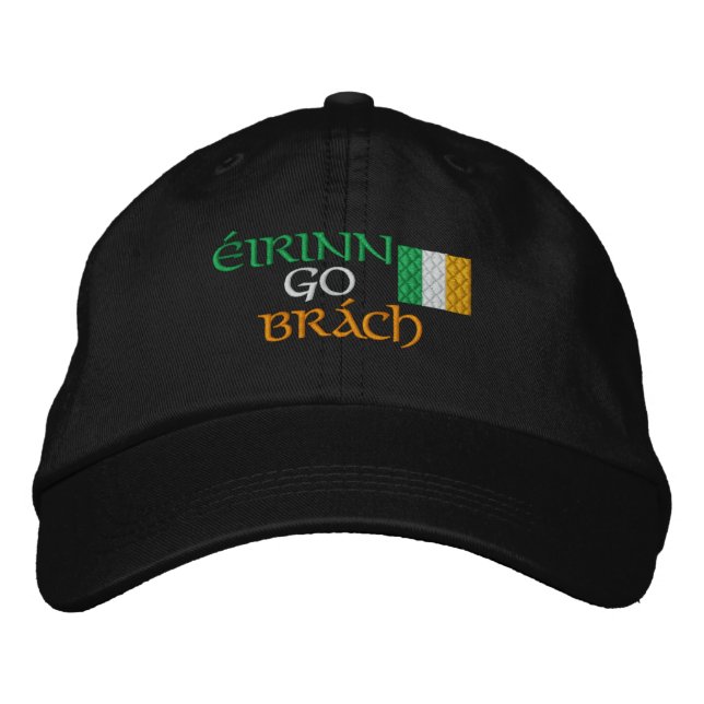 Casquette Brodée Irlande (Devant)