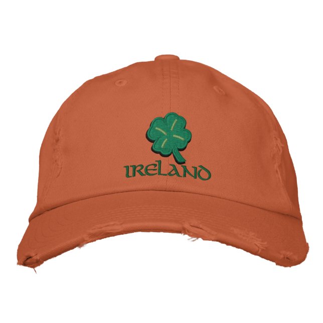 Casquette Brodée Irlande (Devant)