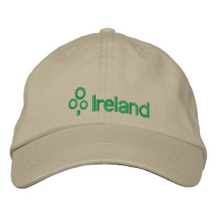 Casquette Brodée Irlande avec Shamrock