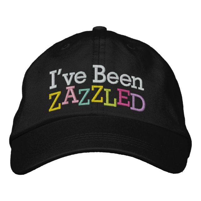 Casquette Brodée J'ai été ébloui par SRF (Devant)