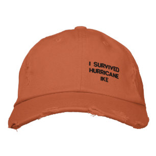 CASQUETTE BRODÉE J'AI SURVÉCU À LA PAC D'IKE D'OURAGAN