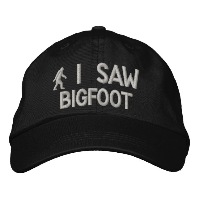 Casquette Brodée J'ai vu la version Bigfoot Deluxe (Devant)