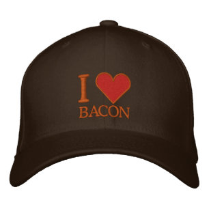 CASQUETTE BRODÉE J'AIME BACON
