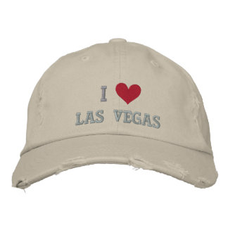 CASQUETTE BRODÉE J'AIME LAS VEGAS — NEVADA
