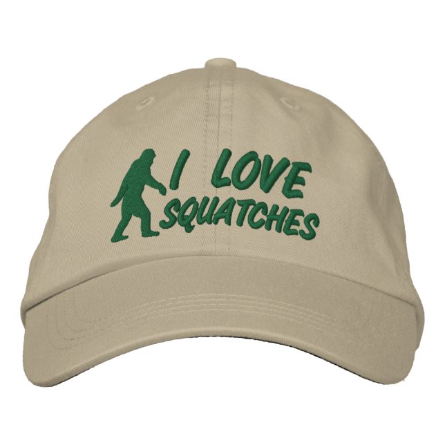 Casquette Brodée J'aime les squatters (Devant)