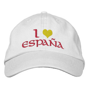 Casquette Brodée J'aime l'Espagne