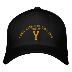 Casquette Brodée Je ne joue que les jours qui se terminent en Y bro