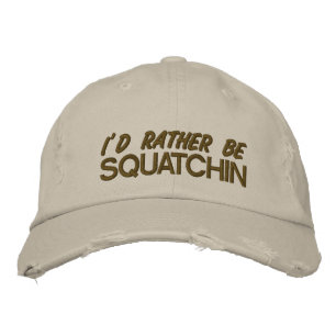 Casquette Brodée Je préférerais être en train de squatter