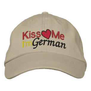 Casquette Brodée Je suis allemand par SRF