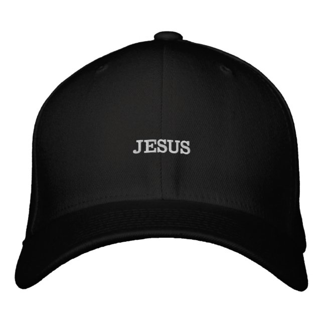 Casquette Brodée Jésus (Devant)