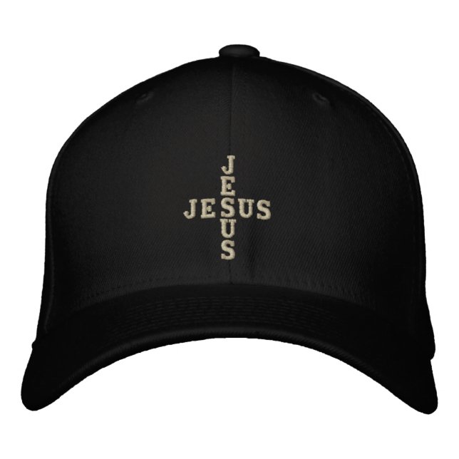 Casquette Brodée Jésus (Devant)
