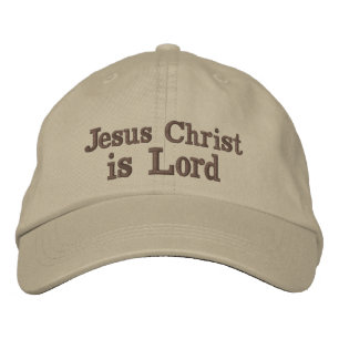Casquette Brodée Jésus Christ est Seigneur