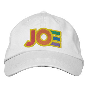 Casquette Brodée Joe Biden 2020 - Couleurs du drapeau arc-en-ciel