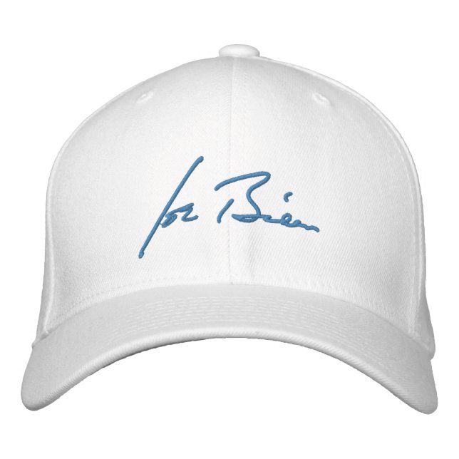 Casquette Brodée JOE BIDEN Signature (Devant)