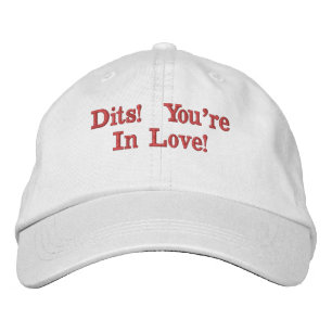 Casquette Brodée John Daker : Dits ! Vous êtes Amoureux ! Casque