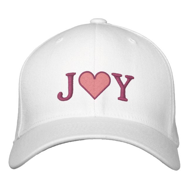 CASQUETTE BRODÉE JOIE (Devant)