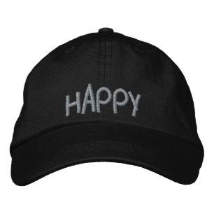 Casquette Brodée Joli Citation Lavande violet noir amusant