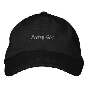 Casquette Brodée Jolie Fille Chic et Empowering Confiant et Élégant