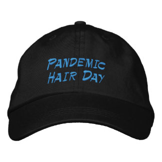 Casquette Brodée Journée des cheveux pandémiques
