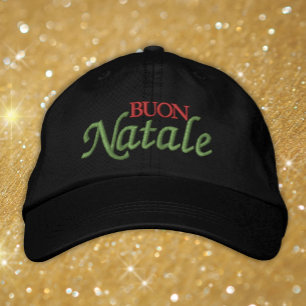 Casquette Brodée Joyeux Noël Broderie Italienne de Noël