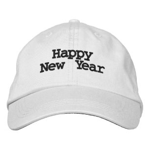 Casquette Brodée Joyeux voeux du Nouvel An imprimé-Casquette belle